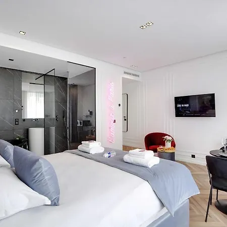 Charming Private Room - 2P - Les Halles Paris Exterior foto